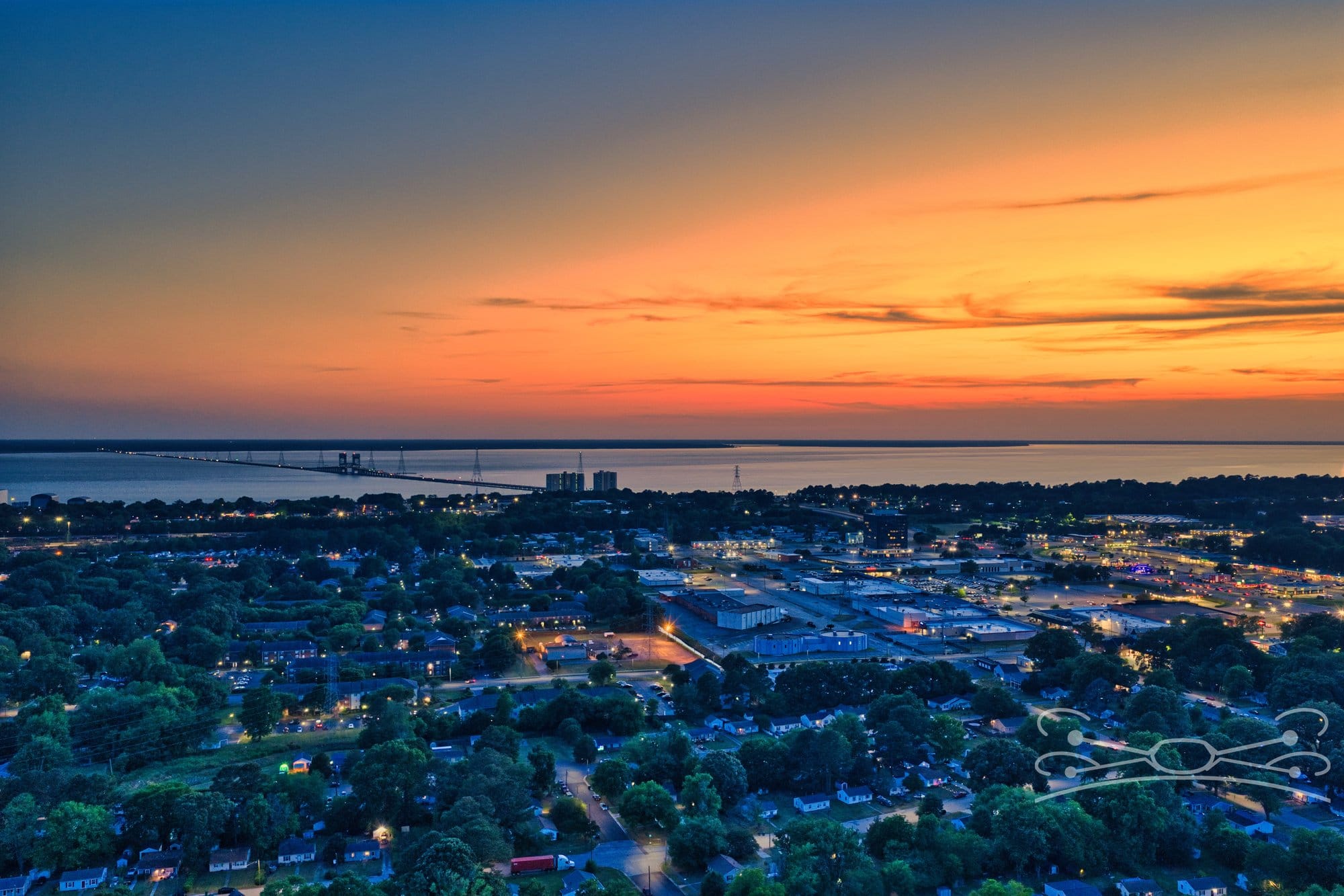 Hampton Roads Sunset